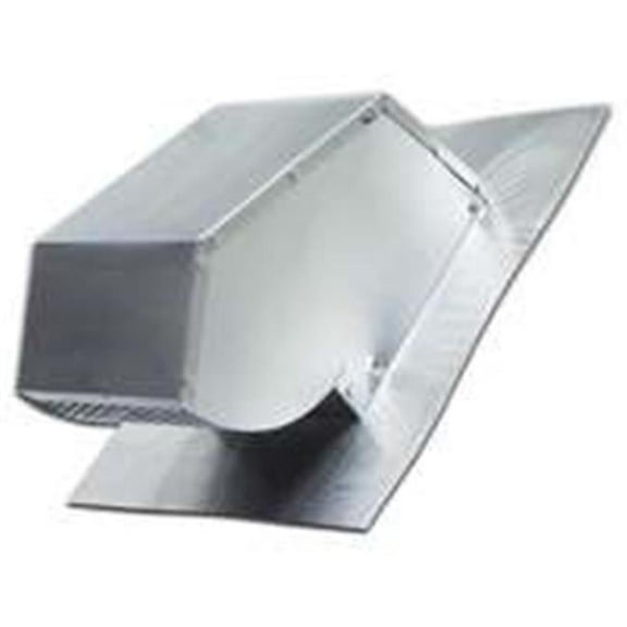 Lambro Industries 109R Aluminium Roof Cap Fits 4 In. Duct - Mill Finish<BR>