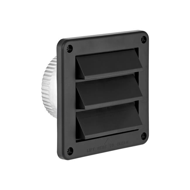 Pipe Insect Screen Lambro Industries 4 in. Rain Guard Metal Bug Screen Plastic Fresh Air ...
