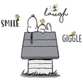 thumbnail image 1 of Lambs & Ivy Classic Snoopy with Woodstock & Dog House Black/Gray Wall Decals, 1 of 3
