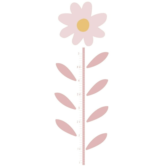 Lambs & Ivy Daisy Dreams Flower Growth Chart Wall Decals/Stickers