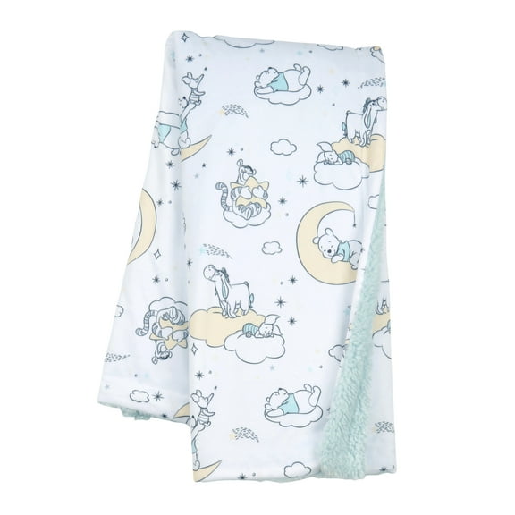 Lambs & Ivy Disney Baby Cozy Friends Winnie the Pooh Fleece Baby Blanket