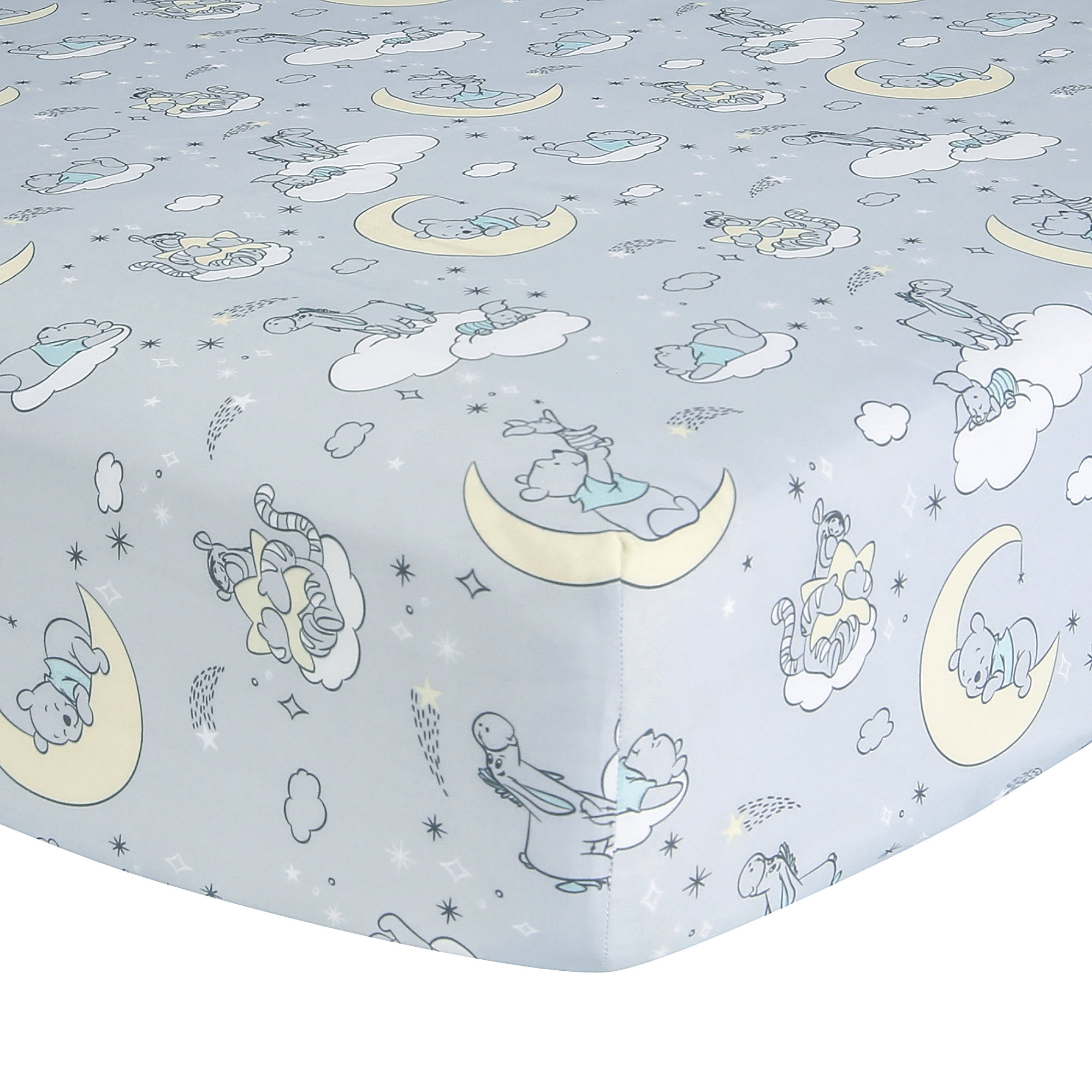 Lambs & Ivy Disney Baby Winnie the Pooh Bedding: Cozy Friends Gray ...