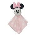 thumbnail image 1 of Lambs & Ivy Disney Baby Minnie Mouse Pink Stars Security Blanket/Lovey, 1 of 4