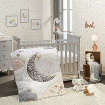 Lambs & Ivy Goodnight Moon 3-Piece Celestial Cotton/Poly Nursery Baby Crib Bedding Set