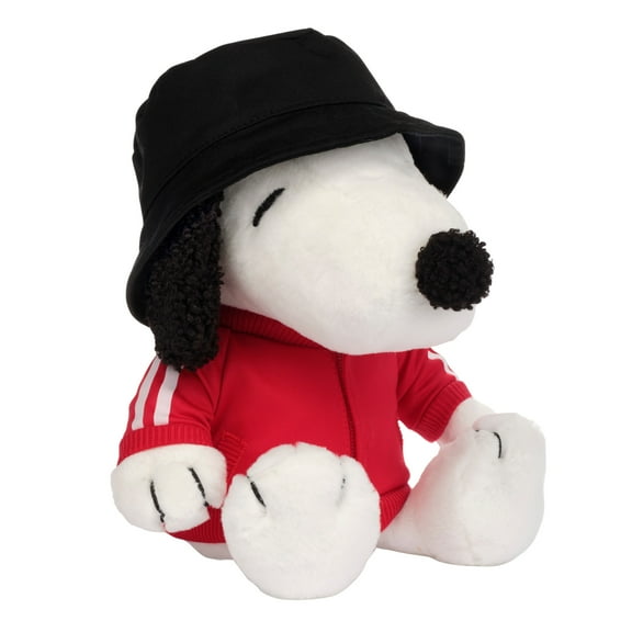 Lambs & Ivy Hip Hop Snoopy Plush Dog Stuffed Animal Toy with Hat & Track Jacket