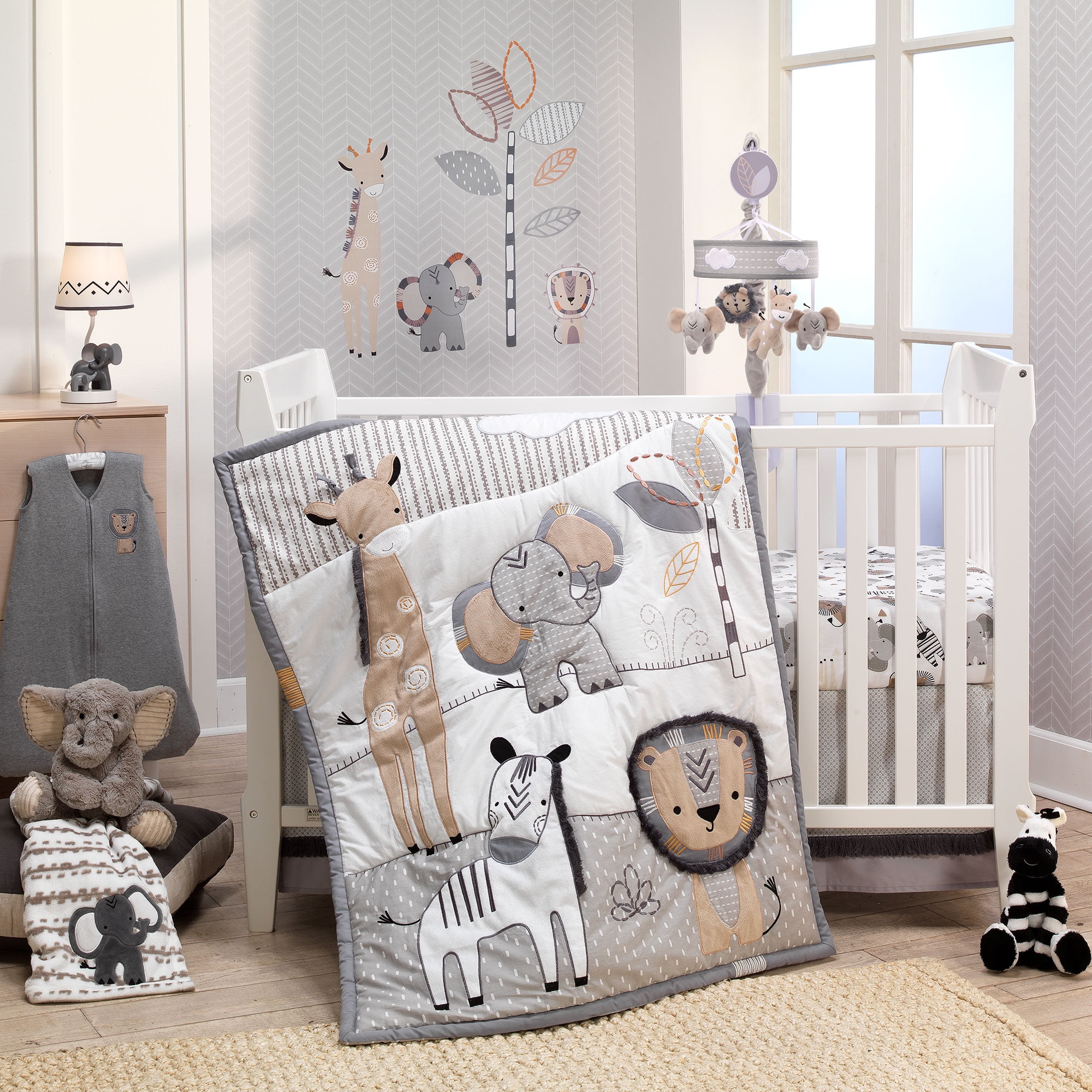 Cotton Crib Bumper Bedding Set, Baby Bed Room Furniture Sets