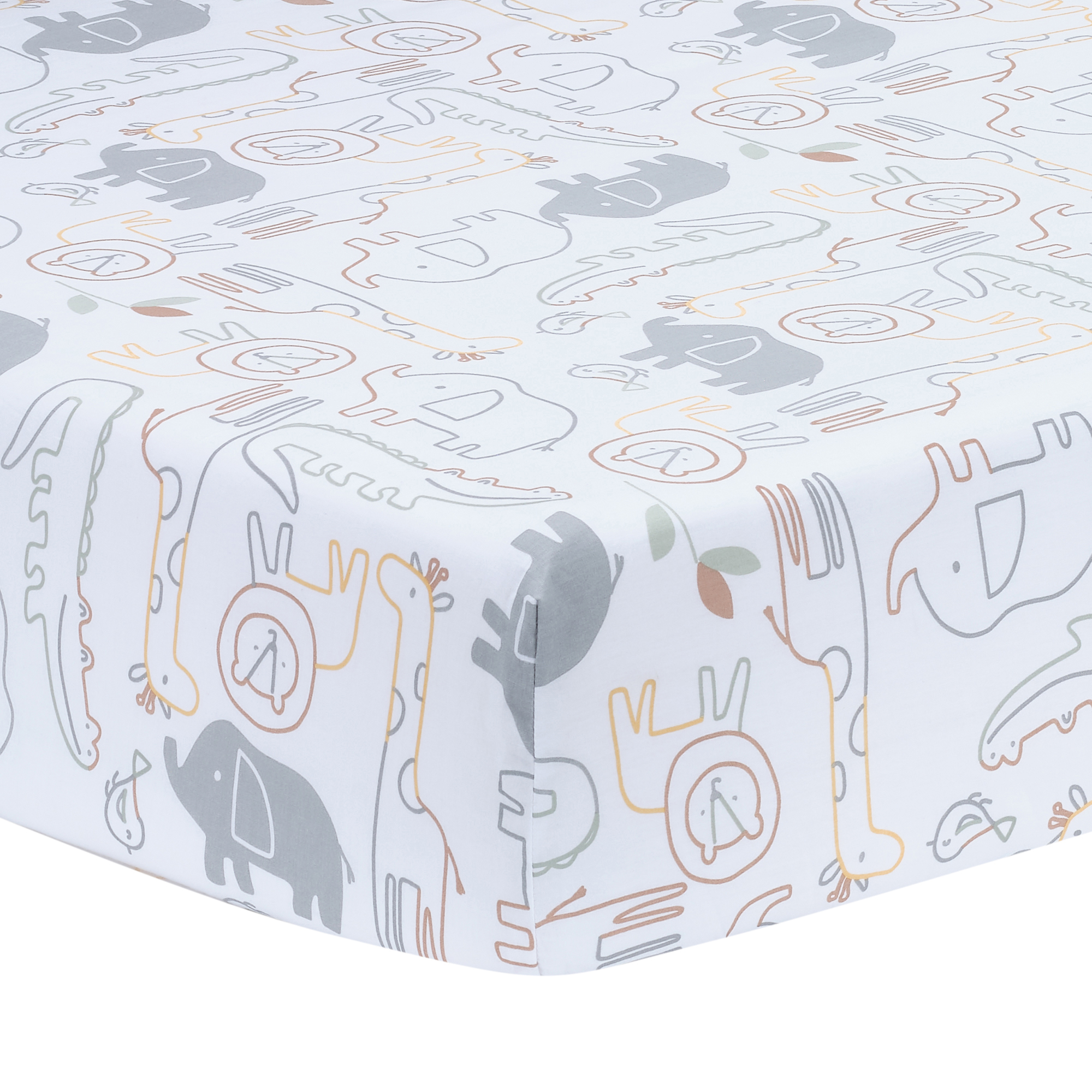 Disney Toy Story Outta This World Blue and White Fitted Crib Sheet ...
