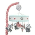 thumbnail image 1 of Lambs & Ivy Little Spirit Musical Baby Crib Mobile - Gray, White, Coral, Hearts, 1 of 4