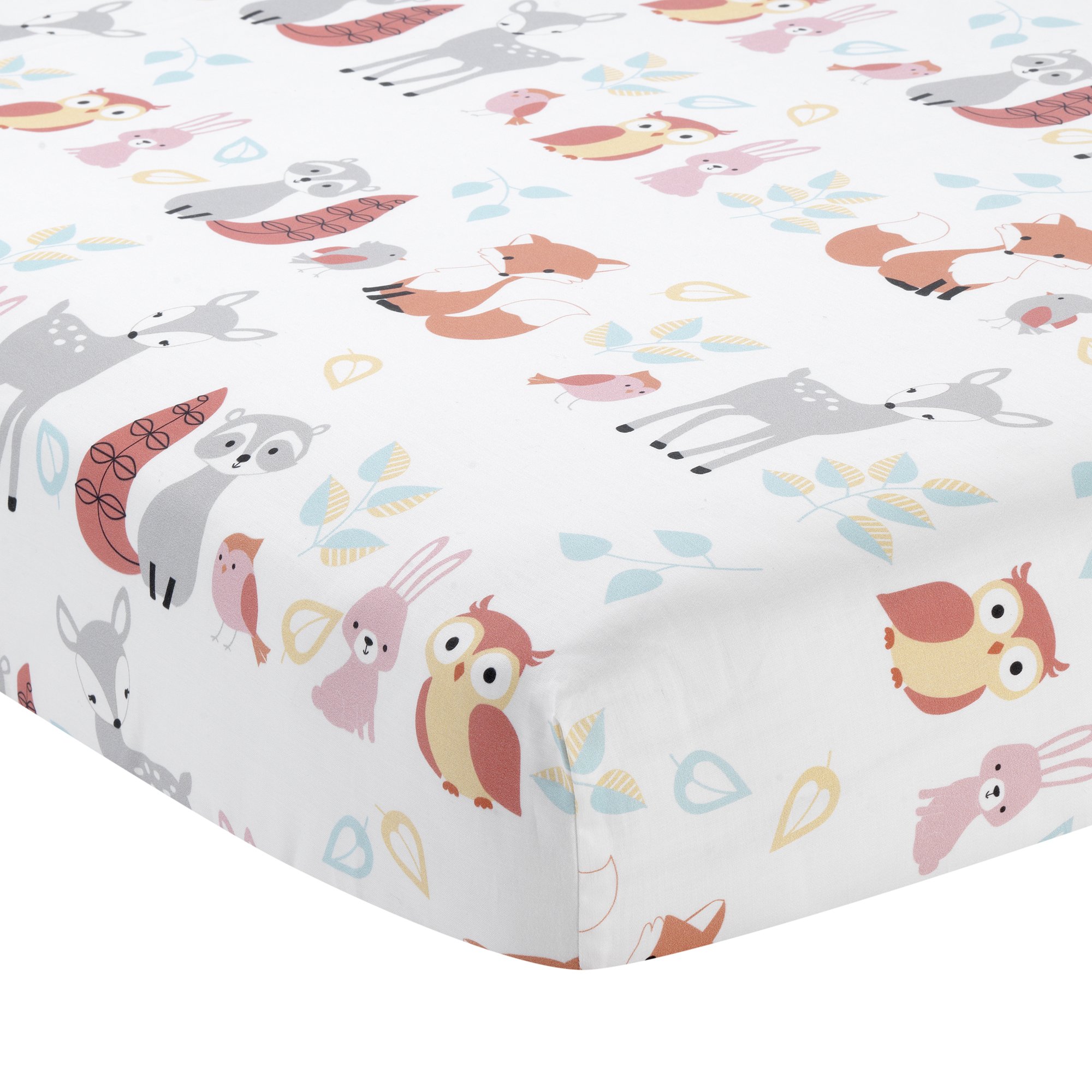 Lambs & Ivy Little Woodland Fitted Crib Sheet
