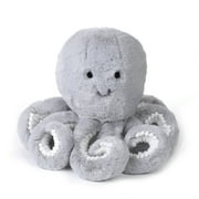 Lambs & Ivy Ocean Blue Plush Gray Octopus Stuffed Animal Toy Stuffie - Inky