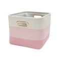 Lambs & Ivy Pink Ombre Storage Bin/Basket