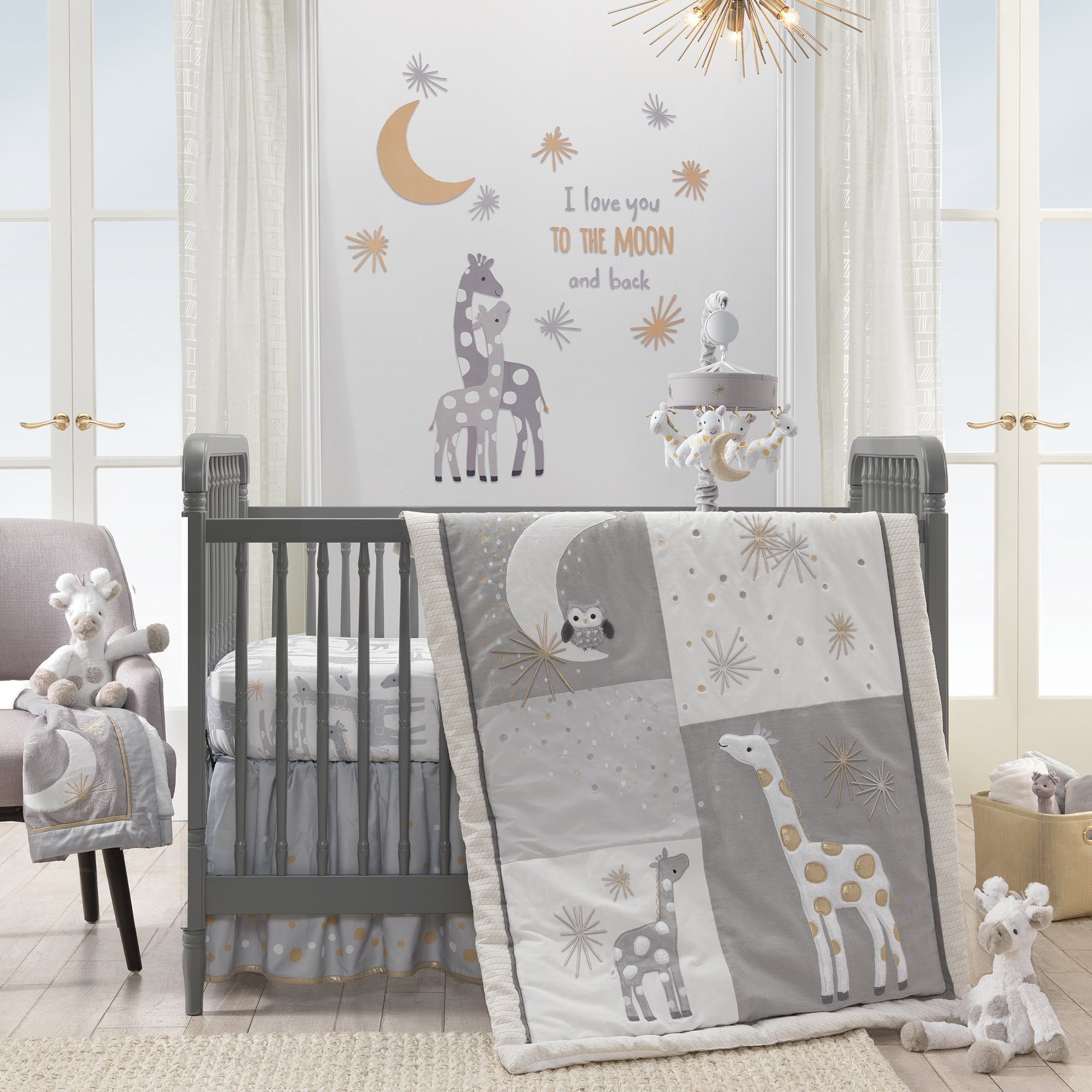 GGUMBI All Star Wood Baby Crib Full Set ( Baby Crib + Mattress + Cushi –  Bebeang Baby