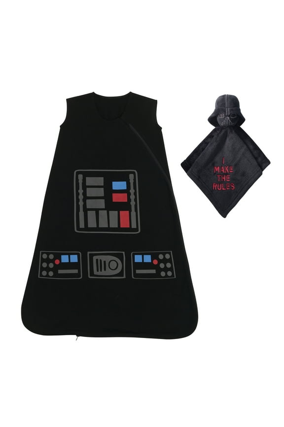Star Wars Darth Vader Wearable Blanket & Lovey Baby Gift Set - 2pc