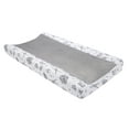 thumbnail image 1 of Lambs & Ivy Star Wars Millennium Falcon White/Gray Soft Changing Pad Cover, 1 of 4