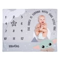 thumbnail image 1 of Lambs & Ivy Star Wars The Child/Grogu/Baby Yoda Fleece Milestone Blanket w/ Star, 1 of 4