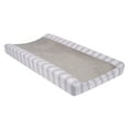thumbnail image 1 of Lambs & Ivy Woodland Forest Gray Chevron Changing Pad Cover, 1 of 4