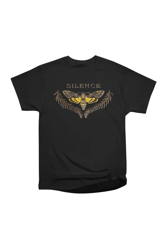 Lambs Silence Moth T-Shirt Tee Gift For Him Merch For Her Apparel For Friend