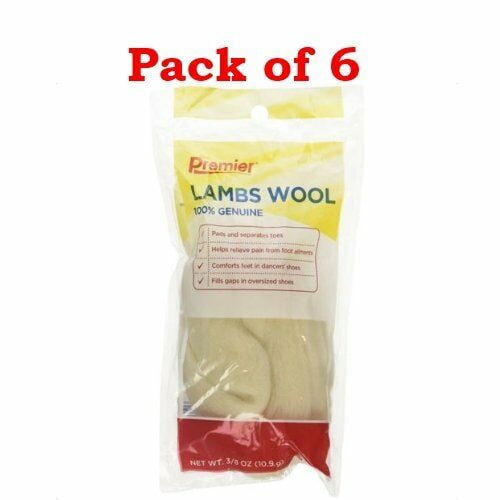 Lambs Wool 3/8 oz (Pack of 6)