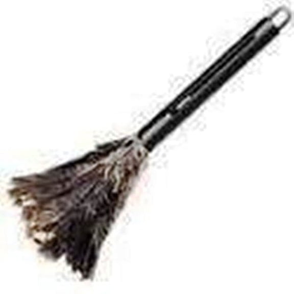 Lambskin Specialties Economy Retractable Ostrich Feather Duster Black Handle, 6" Plum, 16" Overall Length | 1 Each