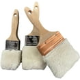 Lambskin Stain & Paint Brush for use with All Latex and Oil Based Paints, Stains and