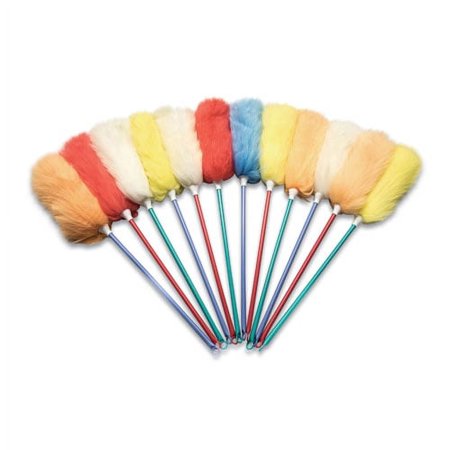 Lambswool Duster, 26" Length, Assorted Wool/handle Color | Bundle of 10 Each