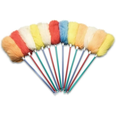Lambswool Duster Assorted Wool & Handle Color - LWD26-UNSL26 26 inch
