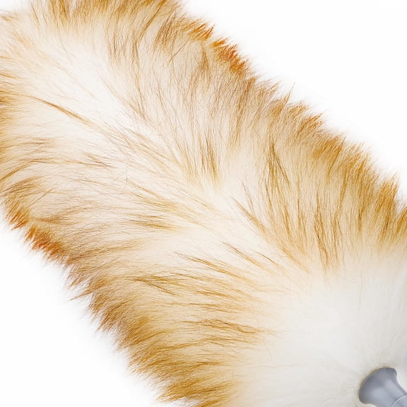 Lambswool Duster with Extension Pole up to 88.58 in, Natural Feather Dusters Long Handle Stainless Steel, Fluffy Feather Duster for Cleaning High Floor Ceiling Fans, Window Blinds Shelves, Furniture