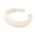 Lambswool Fleece Headband Knotted Headband Hair Accessories Wash