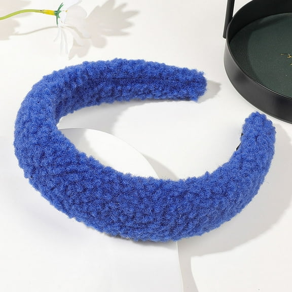 Lambswool Headband Knotted Headband Hair Accessories Wash Headband Carry Head Hair Women Mens Head Sweat Band Head Bands Hair Running Headband Men Hair Hoop Hair Band Wire Metal Hair Bands 90's