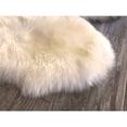 thumbnail image 1 of Lambzy Dynasty Natural 2-Pelt Luxury Long Wool Sheepskin Shag Rug Light Beige N/A, 1 of 5