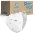 thumbnail image 1 of Lamdown (600-Pack) KN95 Face Masks, Premium 5-Layer Disposable Dust Mask Respirator for Adults, White, 1 of 6