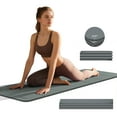 thumbnail image 1 of Lamei Foldable Yoga Mat, Extra Thick 1/2 inch Exercise Mat for Home Workout, Non-Slip Pilates Mats, Easy Storage, Quick Fold, No Curl(Grey), 1 of 7