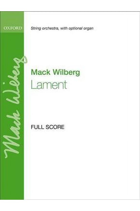 Lament Full Score Mw116
