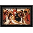 thumbnail image 1 of Lamentation 24x18 Black Ornate Wood Framed Canvas Art by Weyden, Rogier van der, 1 of 2