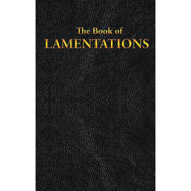 Lamentations: The Book of (Hardcover) - Walmart.com