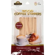 Lami Products Wood Coffee Stirrers, 150 Count