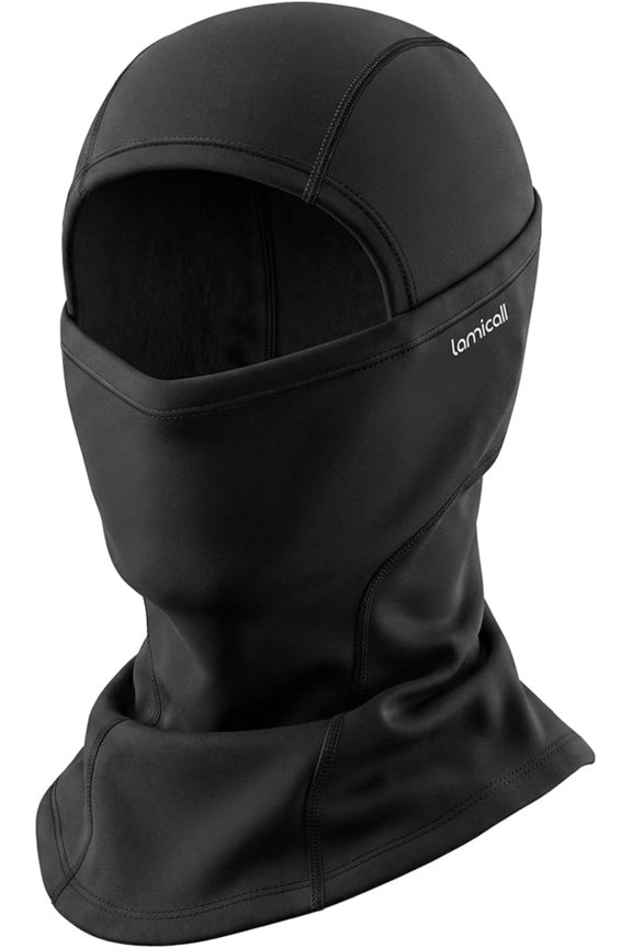 Lamicall Ski Mask Thermal Breathable Balaclava for Men Women Snowboard Bike Motorcycle Mask, Advanced Thermal Tech, Vent Zone, Windproof Face Mask, Cold Weather Neck Gaiter for Cycling & Winter Sport
