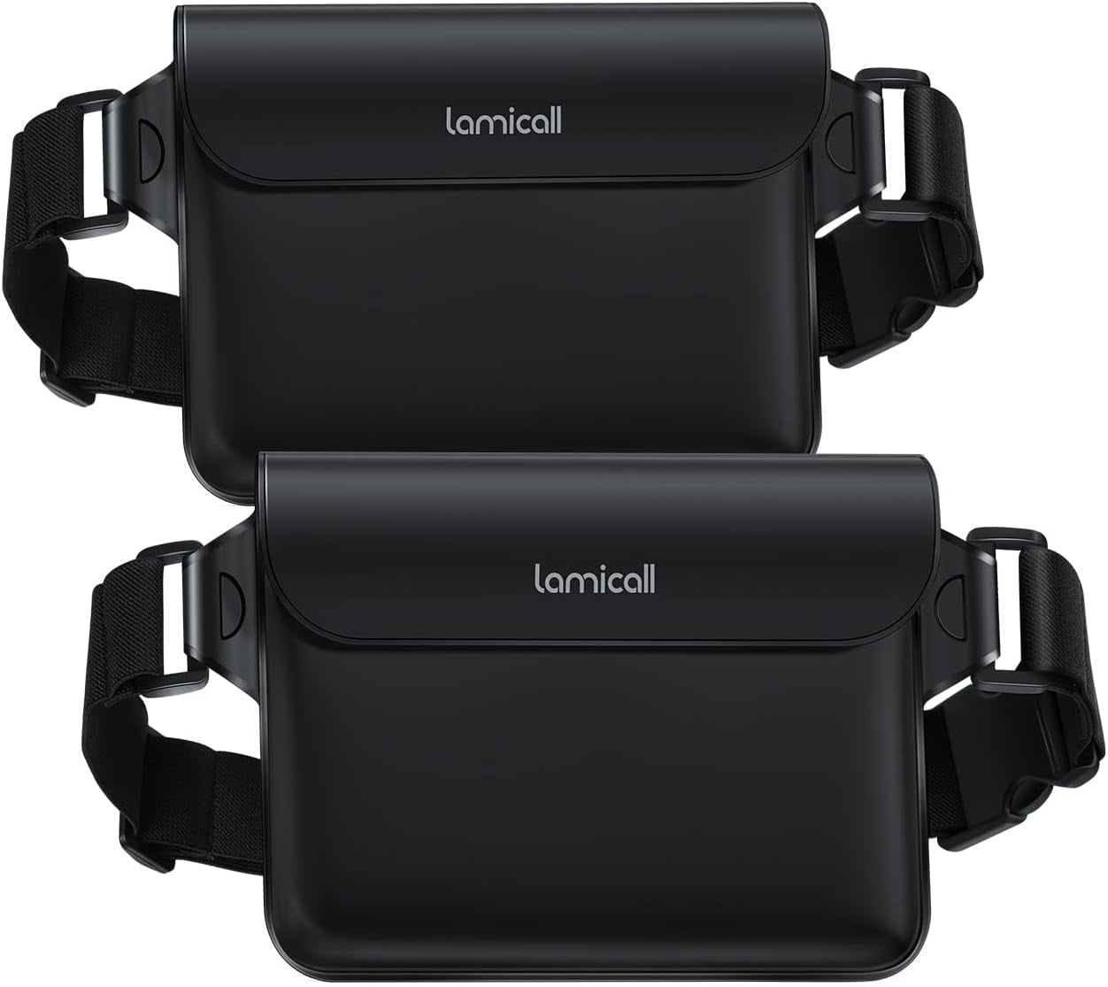 Waterproof Fanny Pack Pouch [Elastic Waist Strap] - IPX8 Dry Bags Water Proof for Swimming, Beach, Kayaking, Cruise Ship Essentials, 8.7” iPhone 17 16 15 Pro Max Air 2