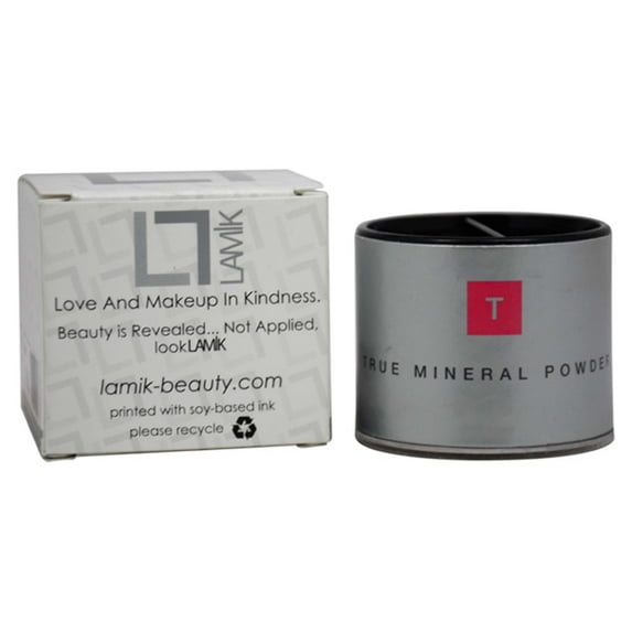 Lamik True Mineral Powder, Light Vanilla, 0.34 Oz
