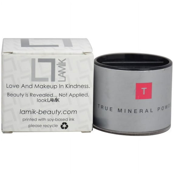 Lamik True Mineral Powder, Warm Vanilla, 0.34 Oz