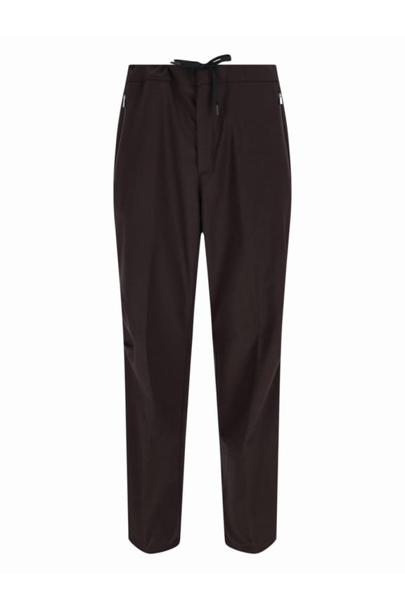 Wool Track Pants – Brown (Men's)