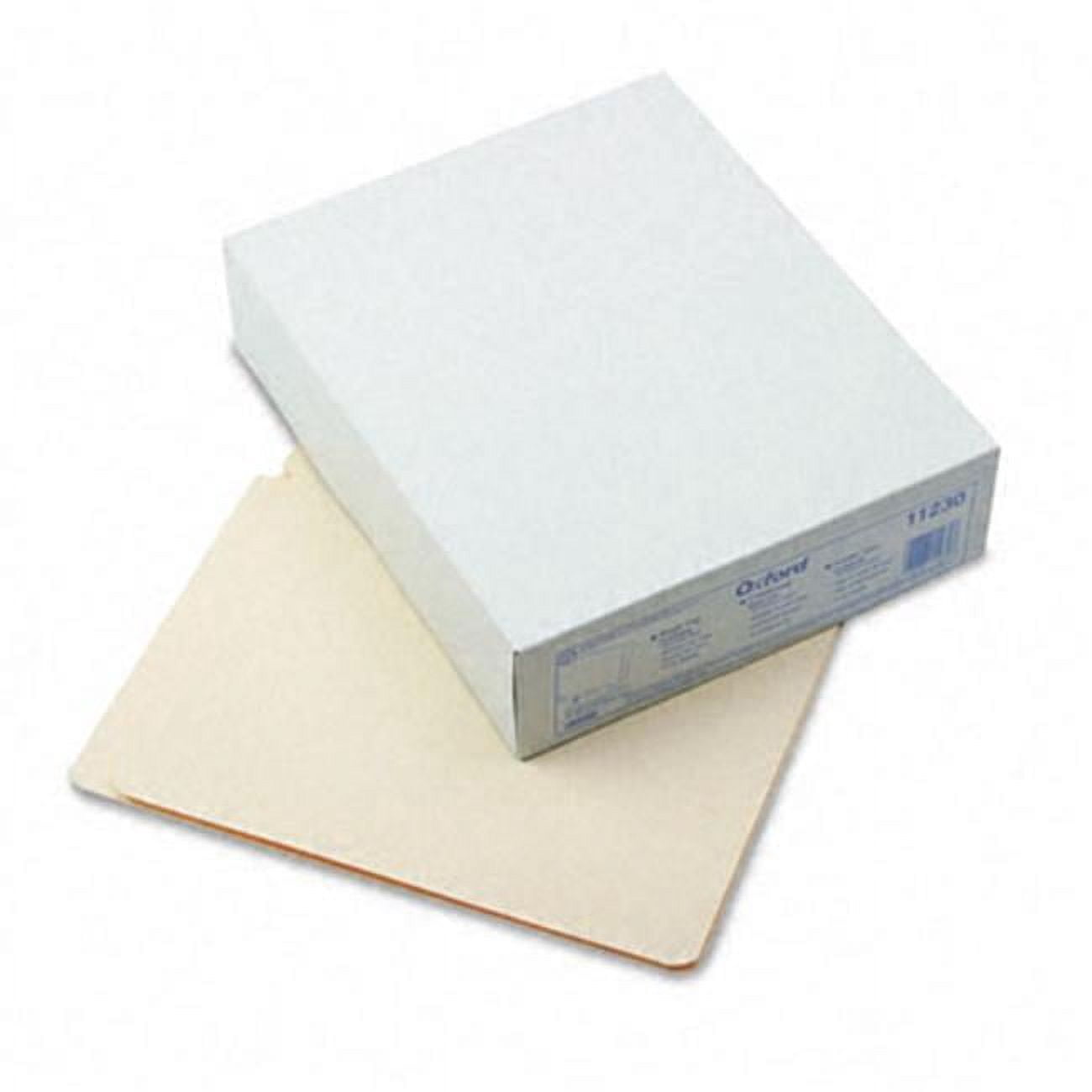 Laminate Shelf File Folder- Straight Cut- End Tab- 14 Pt. Manila ...