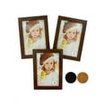 thumbnail image 1 of Laminate Wood Photo Frames With Stands, 6 Count, 1 of 1