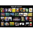 thumbnail image 1 of Laminated Beer Art History Poster 36.5 x 24.5, 1 of 2