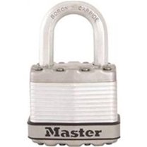 Laminated Padlock - Silver