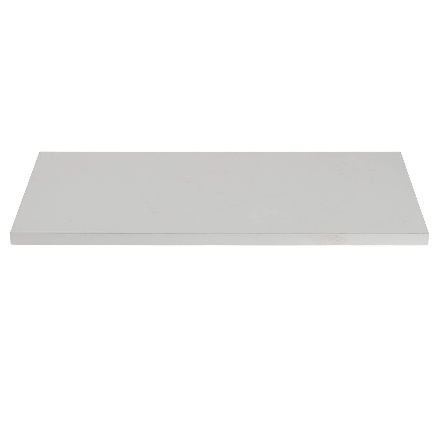 Laminated White Melamine Shelf 24"L x 12"W