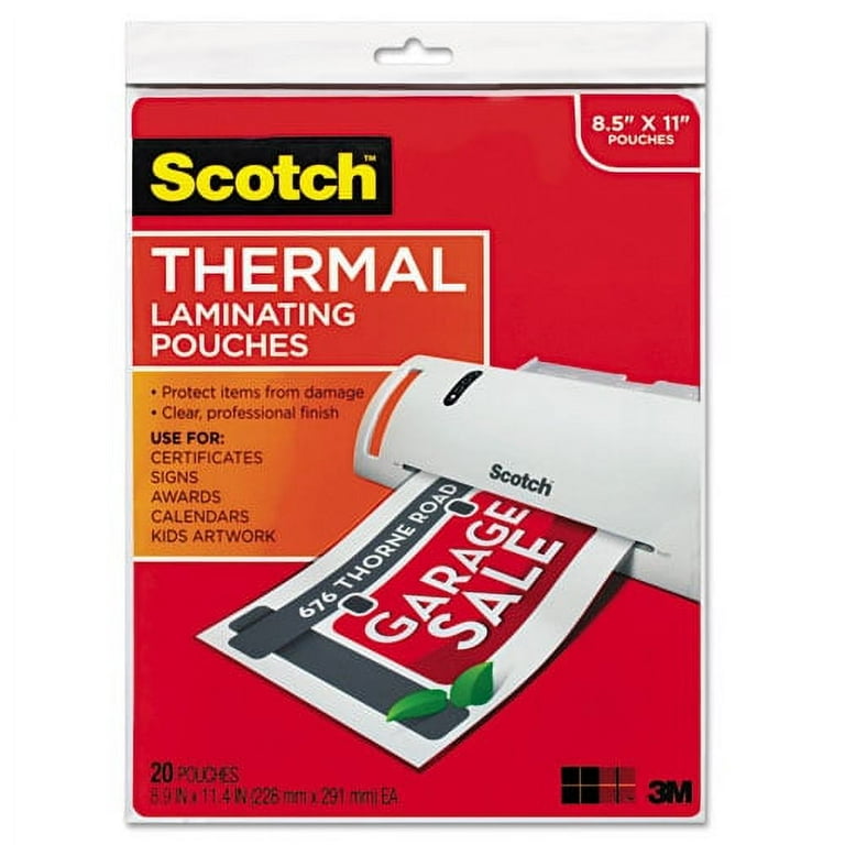 Laminating Pouches, 3 mil, 9 Laminating Pouches, 3 mil, 9