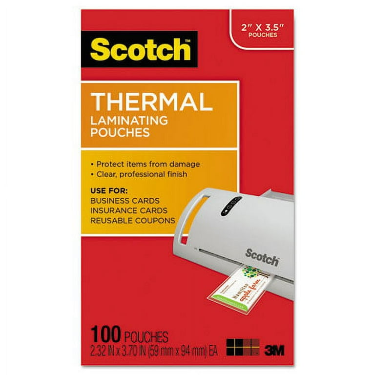 Laminating Pouches, 5 mil, 3.75 Laminating Pouches, 5 mil, 3.75