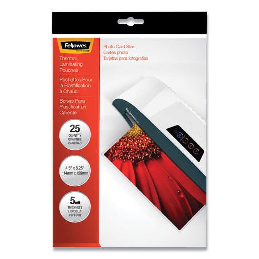 Laminating Pouches, 5 mil, 4.5 Laminating Pouches, 5 mil, 4.5