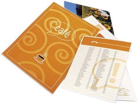 Menu Pouch Laminating Pouches - 7 Mil Menu Size (12